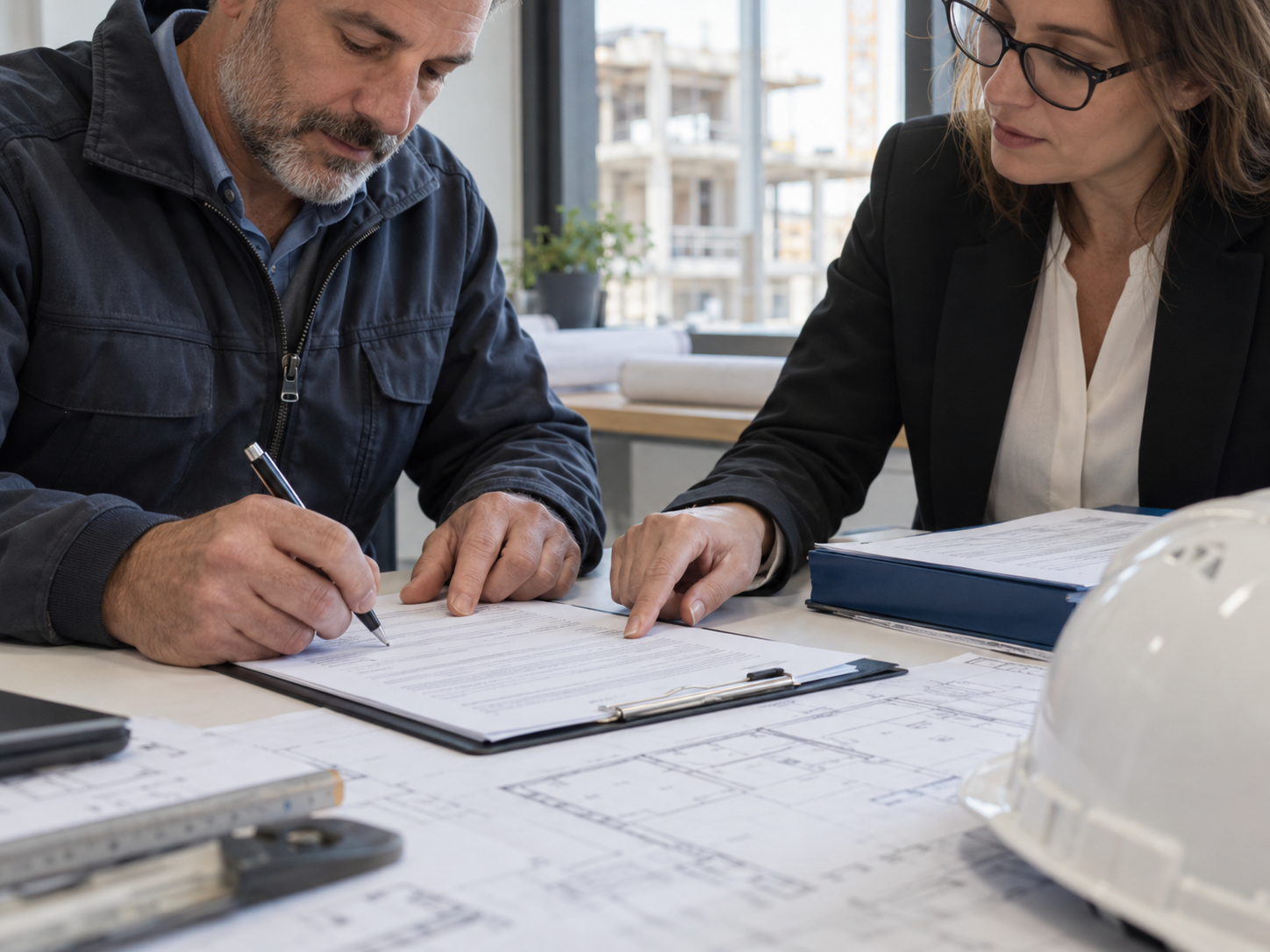 Préparation du contrat et des documents techniques de sous-traitance BTP